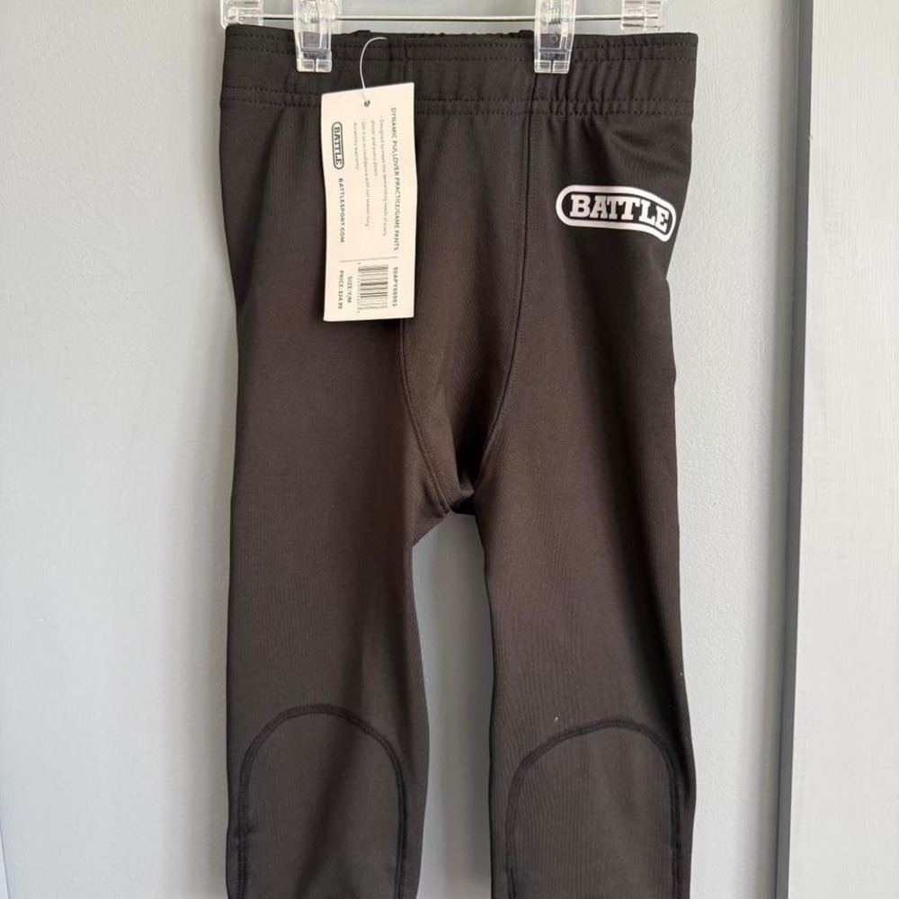 Youth battle sports compression pants
